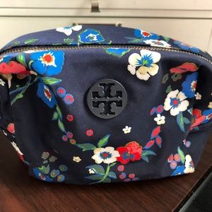 Tory Burch Make Up Bag - Navy Floral